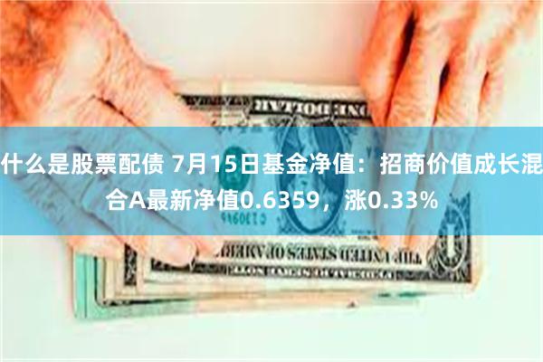 什么是股票配债 7月15日基金净值：招商价值成长混合A最新净值0.6359，涨0.33%