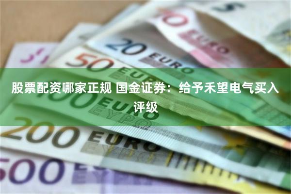 股票配资哪家正规 国金证券：给予禾望电气买入评级