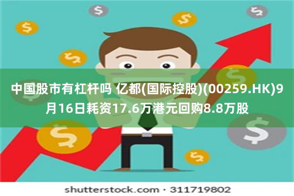 中国股市有杠杆吗 亿都(国际控股)(00259.HK)9月16日耗资17.6万港元回购8.8万股